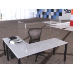 safety guard acrylic clear front side insitu