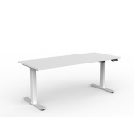 Abbotts Furniture Agile Electric Desk White White Frame