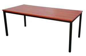 Steel Frame Table Cherry 1000x657