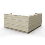 Axis Reception Milk WoodPeruvian Clay 02Tileline E