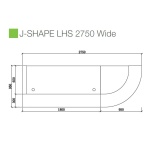 Executive J Shape LHS