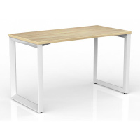 abbotts furniture desks anvil new oak top white frame