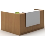 abbotts office furniture sorrento with return bch front