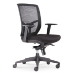 skip executive chair mesh front