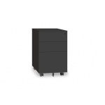 Lunar mobile pedestal black