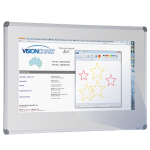 projection porcelain whiteboard standard frame etch 1