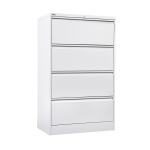 abbotts furniture office storage lateral filing 4 draw white