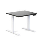 Desky Dual Mini Sit Stand Desk Black 800 White 1200x