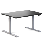 Desky Ergo Black Table Grey 1200x
