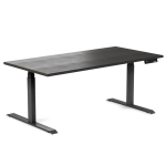 Desky Ergo Burnished Wood Table Black 1800 1200x
