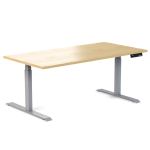 Desky Ergo Curly Birch Table Grey 1800 1200x