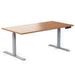 Desky Ergo Red Cherry Table Grey 1800 1200x