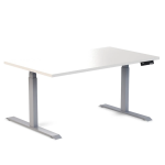 Desky Ergo White Table Grey 1500 1200x