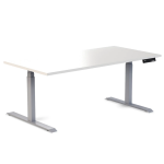 Desky Ergo White Table Grey 1800 1200x