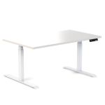 Desky Ergo White Table White 1500 1200x