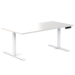 Desky Ergo White Table White 1800 1200x