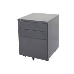 Go Wide Mobile Pedestal graphite ripple