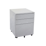 Go Wide Mobile Pedestal silver