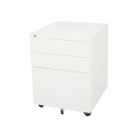 Go Wide Mobile Pedestal white